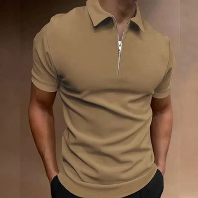 Santiago - Polo with Zipper