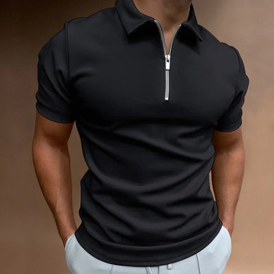 Santiago - Polo with Zipper