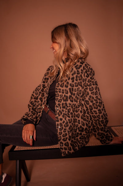 Luna | Trendy Leopard Print Jacket