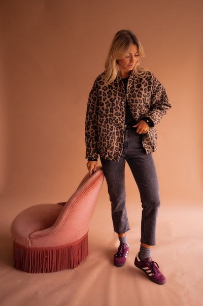Luna | Trendy Leopard Print Jacket