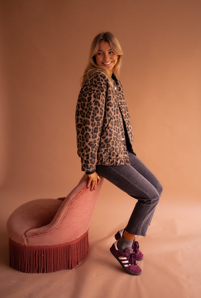 Luna | Trendy Leopard Print Jacket